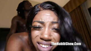 ���ริสตัลอนคูเปอร์ผอมกับโท petite ประหลาดชอบ cameroncongo bbc