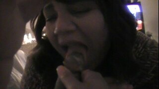 BBW Betty Lizanje i pušenje mog spermu