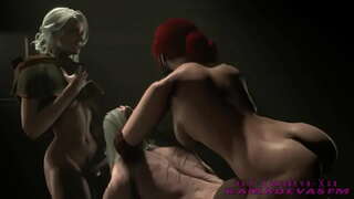 Witcher 3 অনুরোধ futa পুরুষ