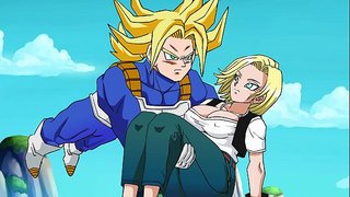 Sa Android 18 fucked sa pamamagitan ng Putot