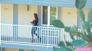 Stepmom amehlo wakhe lesbian teen stepdaughters hairy cunt